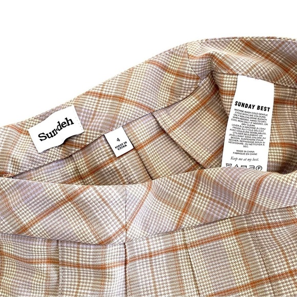 Aritzia Sunday Best Olive Micro Pleated Skirt - Picture 7 of 11